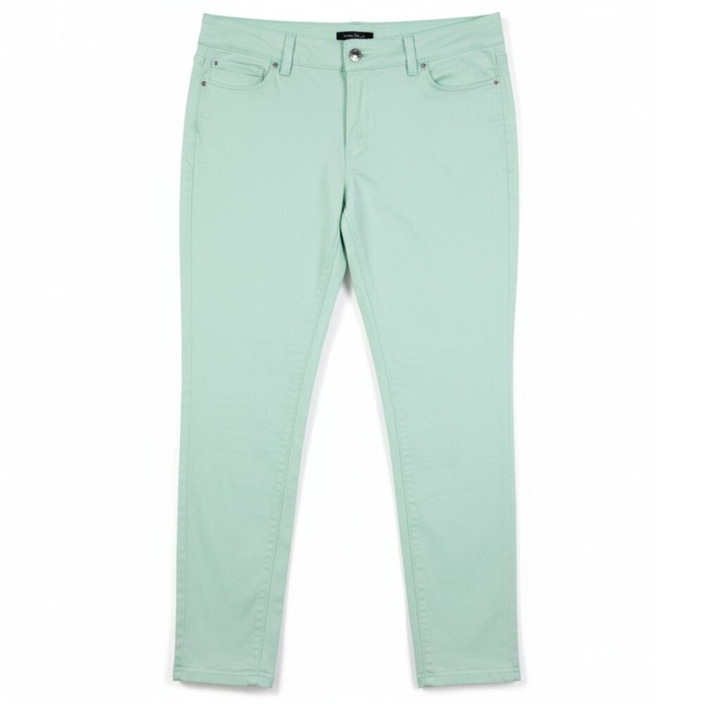 White House Black Market Mint Green Skinny Jeans